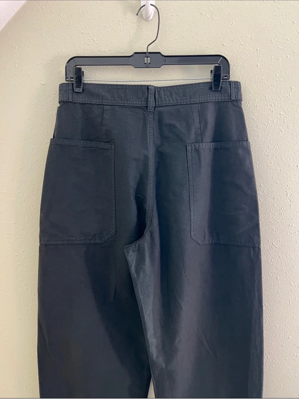 New Everlane THE FATIGUE BARREL PANT in Black Size 8